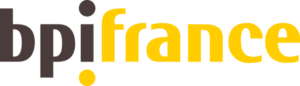 Logo BPI France couleur noir et jaune